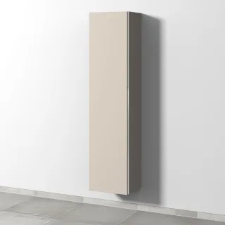 Sanipa 3way Hochschrank mit 1 Tür, Kaschmir-Matt BP1101U