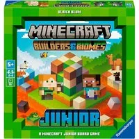 Ravensburger Spiel Minecraft Builders & Biomes Junior, Kinderspiel, Made in Europe