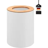 bremermann Kosmetikeimer Kosmetikeimer SEGNO aus Bambus und Kunststoff, Abfalleimer, 5,5 L