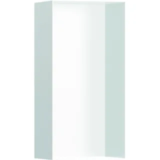 hansgrohe XtraStoris Wandnische 56070700 30x15x10cm, mit offenem Rahmen, mattweiß