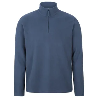 Mountain Warehouse - "Camber II" Fleece für Herren, mit halbem Reißverschluss (Blau)