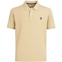 U.S. Polo Assn. Poloshirt US16147 (Baumwolle) beige Herren