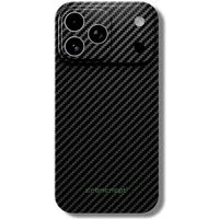 CRBNCNCPT Handyhülle Carbon Fiber x Aramid iPhone 17 16 15 Hülle Case Cover Schwarz Herren, MagSafe, Magnetisch, Superleicht, Ultrarobust