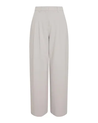 msch copenhagen - MSCHMirabelle Michelle HW Pleat Pants peyote - Gr. - XL