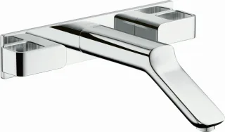 Hansgrohe 3-Loch WTA Axor Urquiola Wand chrom mit Platte u.langem Auslauf, 11043000 11043000