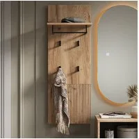 Vicco Garderobenschrank Eliza, Viking Oak, 43 x 120 cm (1-St)