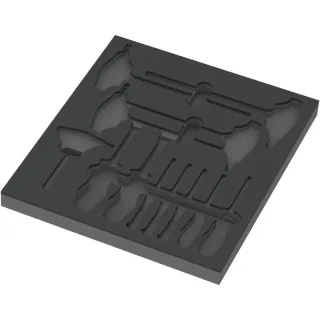 Wera 9813 Schaumstoffeinlage Hex Schraubendreher Set 1, ohne Werkzeug - 05137313001