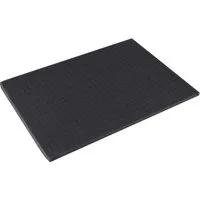 HMF Rasterschaumstoff 1451-10 Rasterschaumstoff, Würfelschaum, 440 x 315 mm, Koffereinlage, Tabletop, Höhe: 10 mm