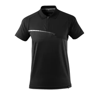 MASCOT Polo-Shirt mit Brusttasche ADVANCED Schwarz 3XL - 17283-945-09-3XL