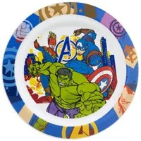 MARVEL Brotteller Kinder Teller Mikrowellengeeignet für zu Hause