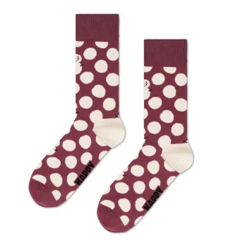happy socks - Big Dot Snowman Sock Rot - Gr. - 43.5