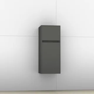 Artiqua 116 Midischrank, Quarzgrau Matt Select, 116-MLT-1-30-L-7163-173 116-MLT-1-30-L-7163-173
