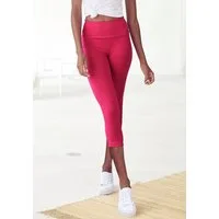 LASCANA Caprileggings mit breitem, weichen Bündchen