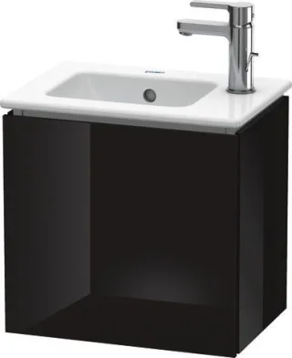 Duravit L-Cube Waschtischunterbau wandhängend Schwarz Hochglanz 420x294x400 mm - LC6272L4040 LC6272L4040