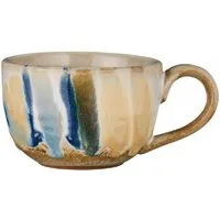 Ib Laursen Tasse Ib Laursen Tasse mit Henkel Trosa Blaue Struktur