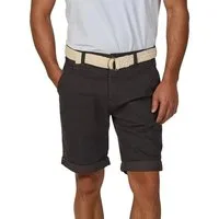 riverso Chinoshorts Herren Shorts RIVHenry Regular Fit Bermudashorts mit Gürtel