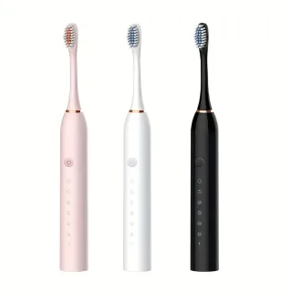 Ultrasonic Electric Toothbrush USB Charging Toothbrush for Adults Children Soft Bristles Portable Waterproof Brush Kit w