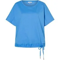 MORE&MORE Kurzarmshirt oversized 1/2 Arm Shirt, Tunnelzug
