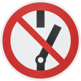 HAZET Warnschild „Hybrid-Schalter“ - 200-2