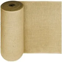 HaGa Stoff Jutegewebe in 1m Breite (Meterware), Juteband, Jutesack, Jutebeutel, zum Winterschutz