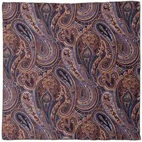 MayTree Seidentuch Baumwolle und Seide quadratisch 65x65cm, (Stück), 70% Baumwolle, 30% Maulbeerseide mit handrolliertem Rand