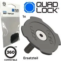 Quad Lock Handy-Halterung QUAD LOCK 360 Top Cap Verschlusskopf Ersatzteil Halteplatte +Schraube