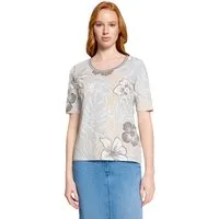 Betty Barclay Kurzarmshirt Damen mit Blumenprint (1-tlg)