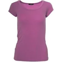 Muse T-Shirt Basic Kurzarm T-Shirt Skinny Fit 1001