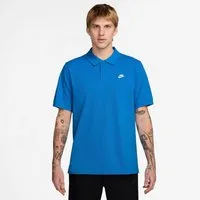 Nike Sportswear Poloshirt M NK CLUB SS POLO PIQUE mit 2-Knopf-Leiste, aus atmungsaktivem Piqué-Baumwollmaterial