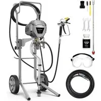 InoKraft Farbsprühgerät InoKraft M1/M3 Airless Farbspritzgerät, verdünnungsfrei, inkl. Zubehör, Verdünnungsfreies Sprühen, geringes Overspray