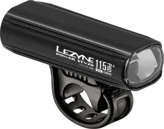 Lezyne LED Power Pro+ 115 StVZO Vorderlicht schwarz-glänzend weißes Licht