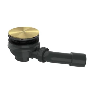 hansgrohe AXOR Staro Komplettset 42542950 Ablaufgarnitur für Duschwanne, brushed brass