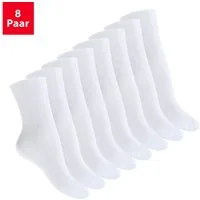 Footstar Diabetikersocken Damen & Herren Gesundheitssocken (8 Paar) Diabetiker geeignet