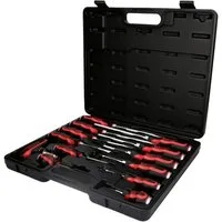 KS Tools Schraubendreher ERGOTORQUE®max Schlagkappen-Schraubendreher-Satz, 13-tlg 151.1150