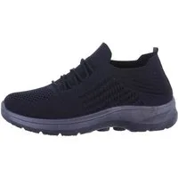 Coolwalk Herren Low-Top Freizeit Sneaker Flach Sneakers in Dunkelblau