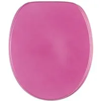 Sanilo WC-Sitz Glitzer Pink, universell, leichte Montage, hochwertig & modern