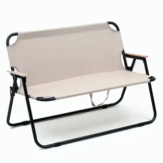 Xmund 2 Person Outdoor Camping Folding Chair Sun Lounger Foldable Picnic Chair for Fishing Portable Beach Tools Oxford C