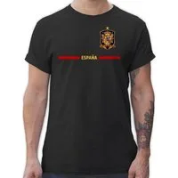 Shirtracer T-Shirt Spanisches Trikot Wappen, España mit Stolz, Spanien Fan-Motiv 2026 Fussball WM Fanartikel