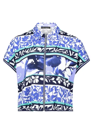 Betty Barclay - Shirtjacke blau - Gr. - 44