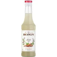 MONIN Getränke-Sirup, Monin Mandel Sirup ideal für Gebäck Kaffee und Tee 250ml