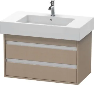 Duravit Ketho Waschtischunterbau wandhängend Leinen Matt 800x455x480 mm - KT664007575 KT664007575