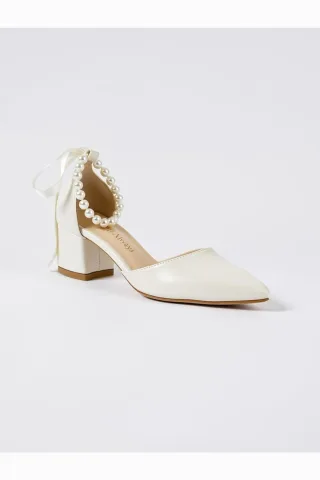 Evania Blockabsatz Hochzeits-Pumps