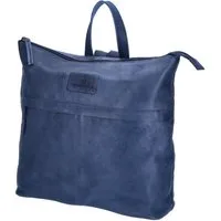 The Skandinavian Brand Freizeitrucksack The Skandinavian Brand Damen Leder Rucksack Blue (1-tlg)