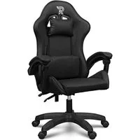 Ranqer Gaming-Stuhl Apollo, Kunstleder schwarz, mit Lendenwirbelstütze