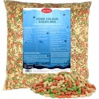 Lyra Pet 10 Liter (0,85 kg) Lyra Pond® Pond Colour Sticks Koi Mix Teichfutter, Hauptfutter für: Fisch