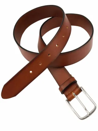 Mey & Edlich Herren New-Business-Gürtel Braun 100 % Rindleder