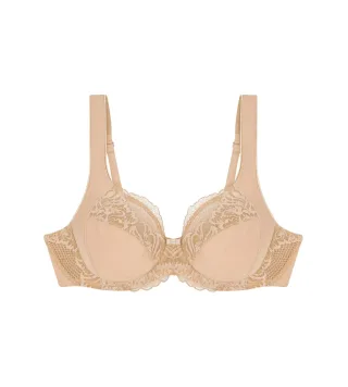 Triumph - Modern Lace+Cotton W02 neutral beige - Gr. - 105D
