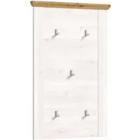 xonox.home Garderobenpaneel Garderobenpaneel Wandgarderobe Verona, Lärche Sibiu / Eiche, Flurgarderobe