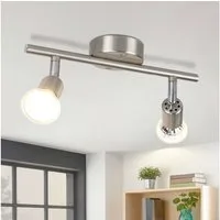 ZMH Deckenstrahler GU10 1/2/3/4 Flammig Modern Deckenleuchte Flur Leuchtmittel Enthalten, Augenschutz, Einfache Installtion, LED wechselbar, Schwenbar 350° Industrial Schlafzimmerlampe
