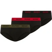 HUGO Hipster HIPBRIEF TRIPL (3-St., 3er) mit elastischem Bund
